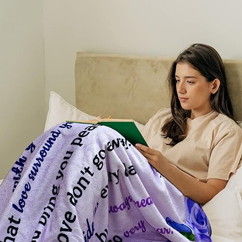 Miniatura 5 de Regalos de condolencias por la pérdida de la madre, manta conmemorativa para la pérdida de mamá, regalos de condolencias en memoria de un ser