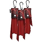 Microfiber Cloth & Glasses Wipes (3 Pack) Lens & Glasses Cleaning Cloth - Eyeglass Cleaner - Camera Lenses & Gadget Delicate Screens - Red