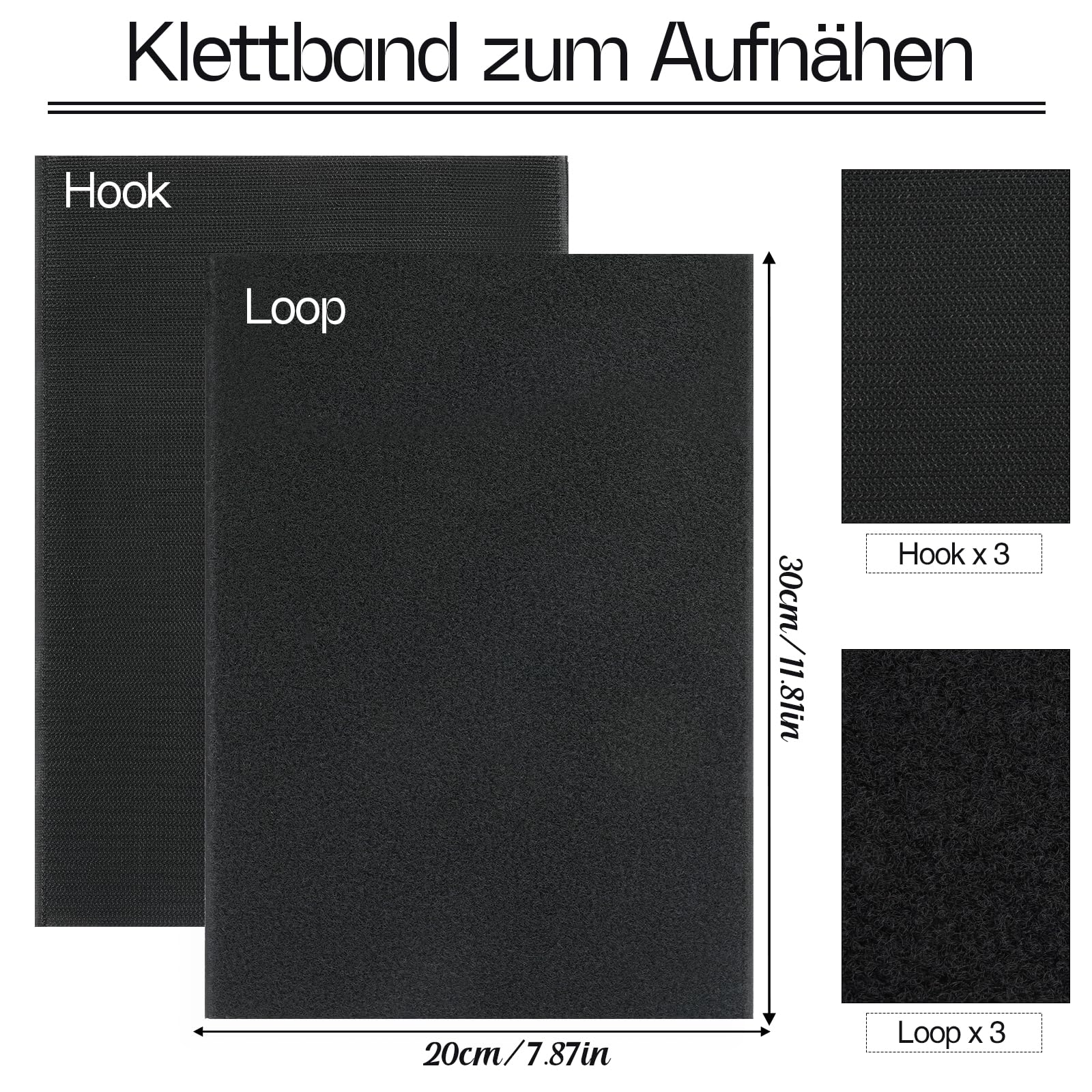 IPEA Nastro A Strappo Da Cucire (Non Adesivo) Da 20 Bianco - 25 - Foto 9