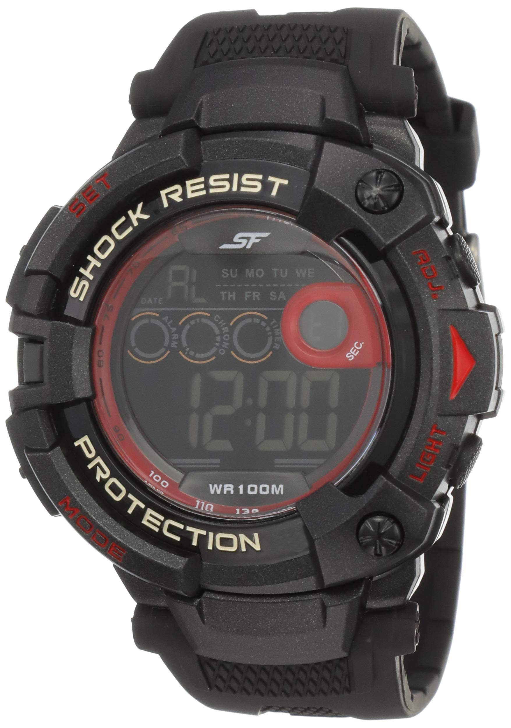 SF Ocean Digital Black Round Dial Mens Sport Watch-NM77010PP02 (B00GN6W6OS) Amazon Price History, Amazon Price Tracker