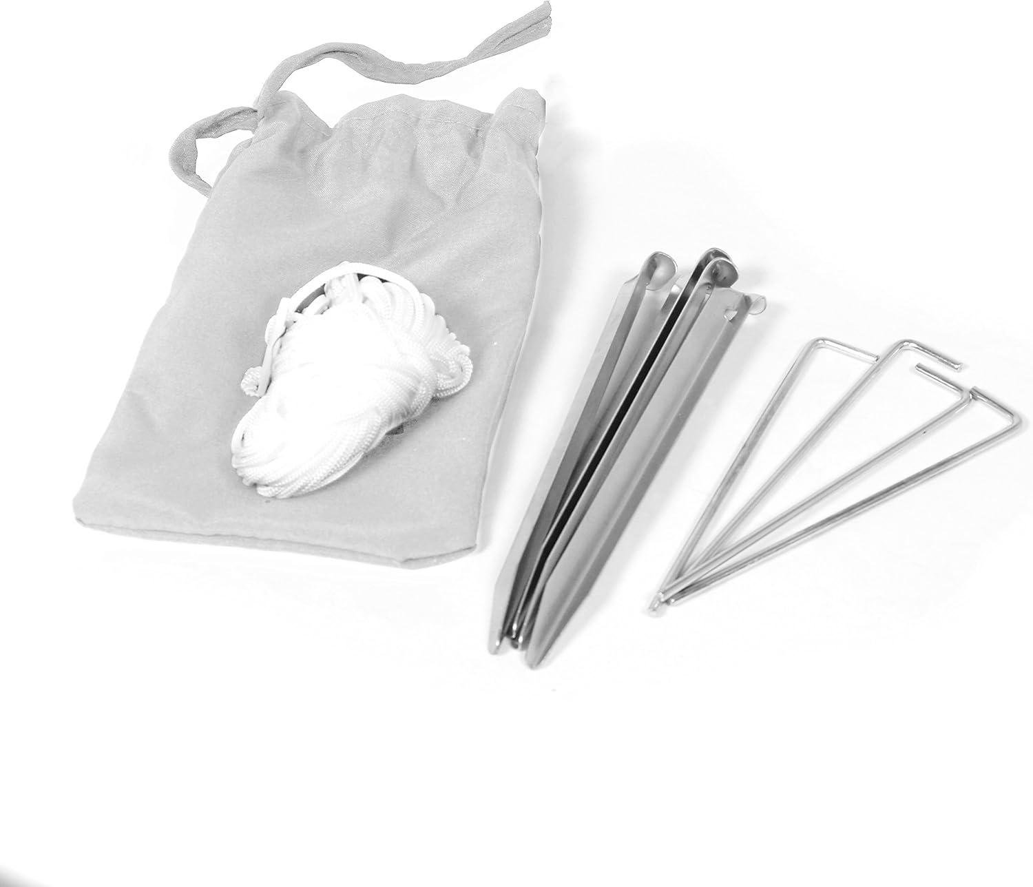 Stella Tonnelle Pliable en Aluminium sans parois latérales Blanc 300 x 300 x 260 cm — vue 4