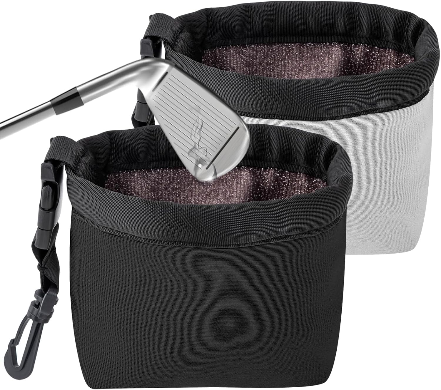 Dollform 2 Pack Golf Ball Cleaner Pouch