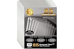 GOLD SEAL 8.5 x 11 Heavy Duty Sheet Protectors