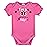 Gerber NFL Baby Girls 3 Pack Short Sleeve Bodysuit, Alternate, 6-12 Months US Team Color