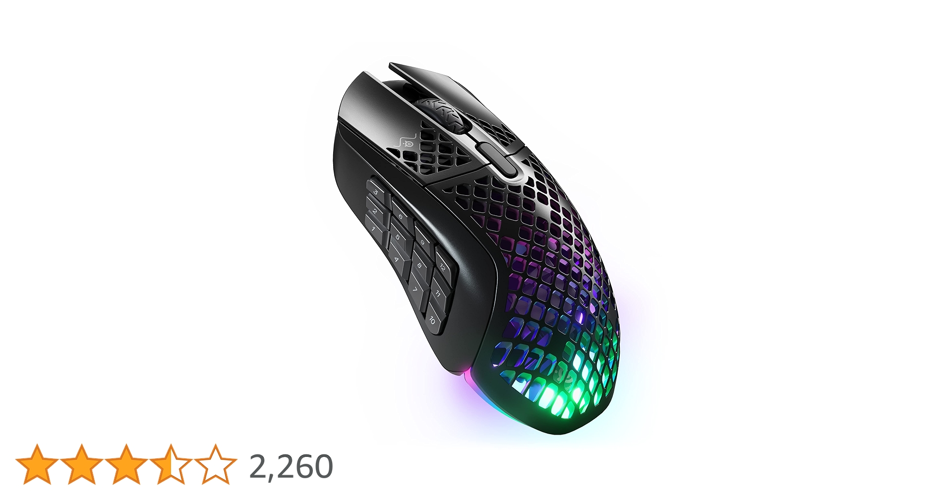 SteelSeries Aerox 9 Wireless ゲーミングマウス Aerox 9 Wireless