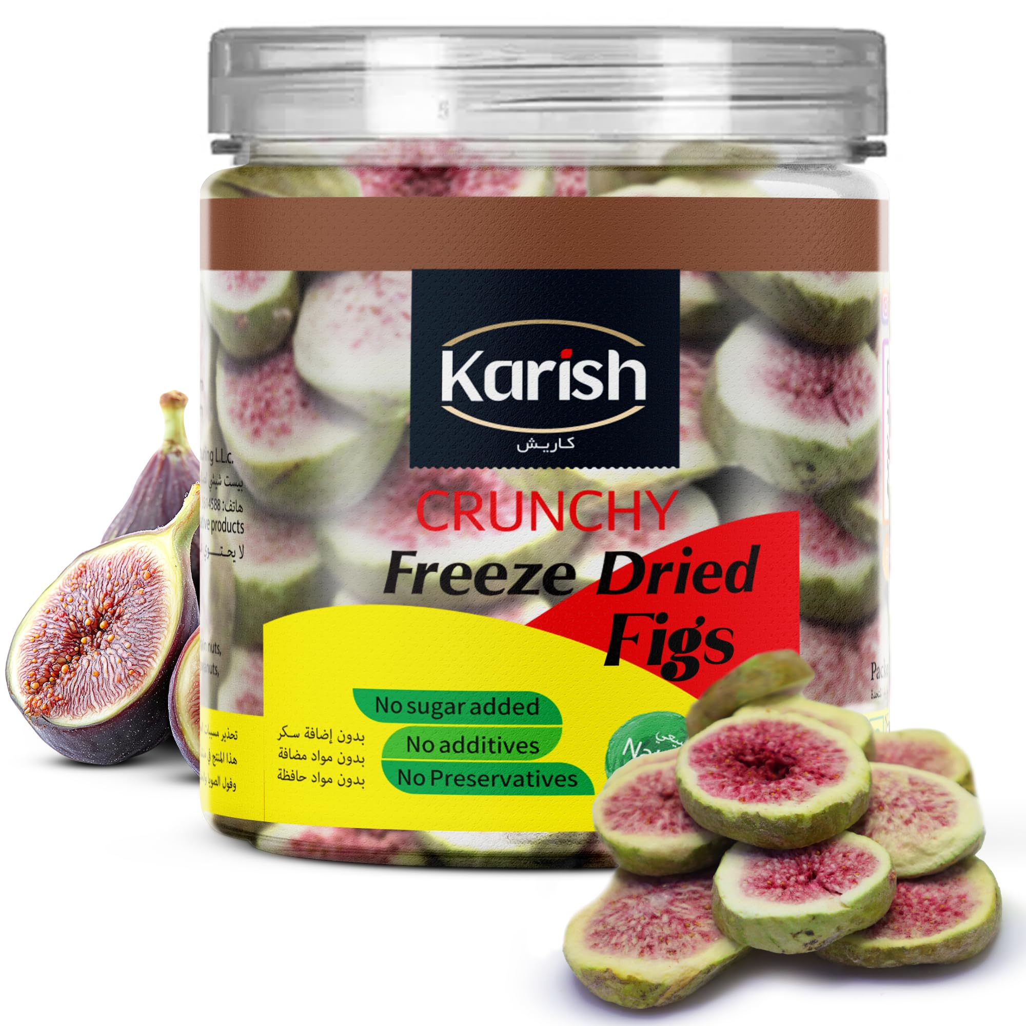 Sponsored Ad – Karish Crunchy Bites Freeze Dried Fig | Dried Fruit | No Added Sugar, Great healthy Snack