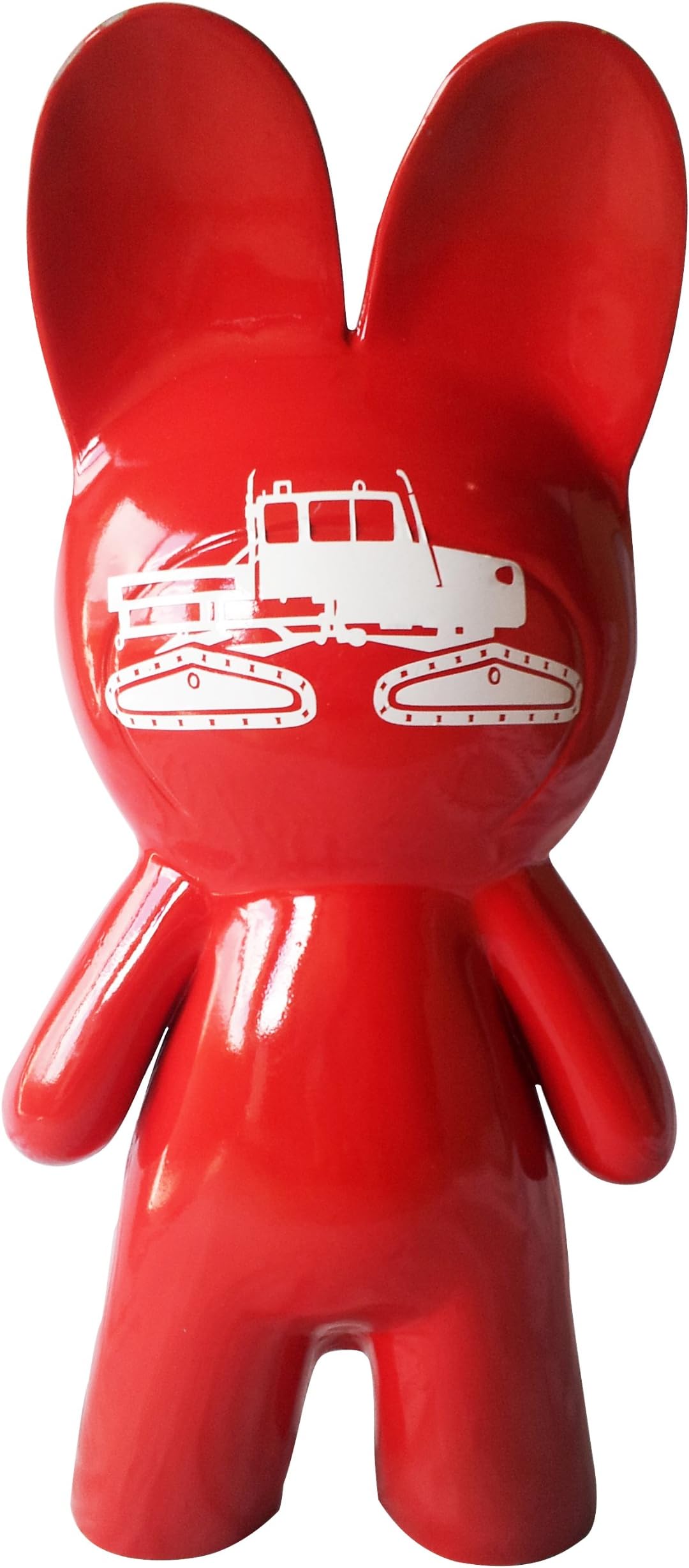 SPACECRAFT Fiberglass Bunny Hoodie, Red, One Size