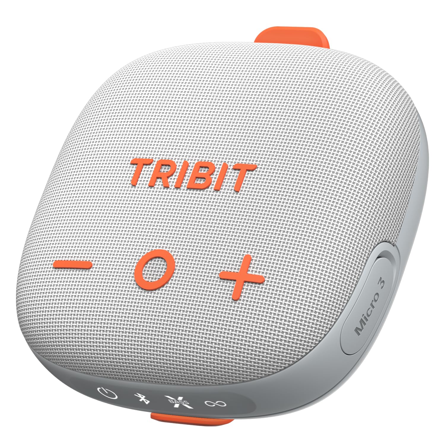 Tribit StormBox Micro 3 Bluetooth Speaker with 13W XBass Sound, IP68 Waterproof Speaker for 24H Playtime, TWS Pairing, Bluetooth 6.0, Portable Speaker for Bike/Golf/Traveling, Grayish White-image-12