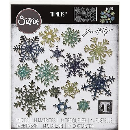 Sizzix Thinlits Die Set 15PK Candlelight, Colorize by Tim Holtz, 665552Een maat,Multi kleuren