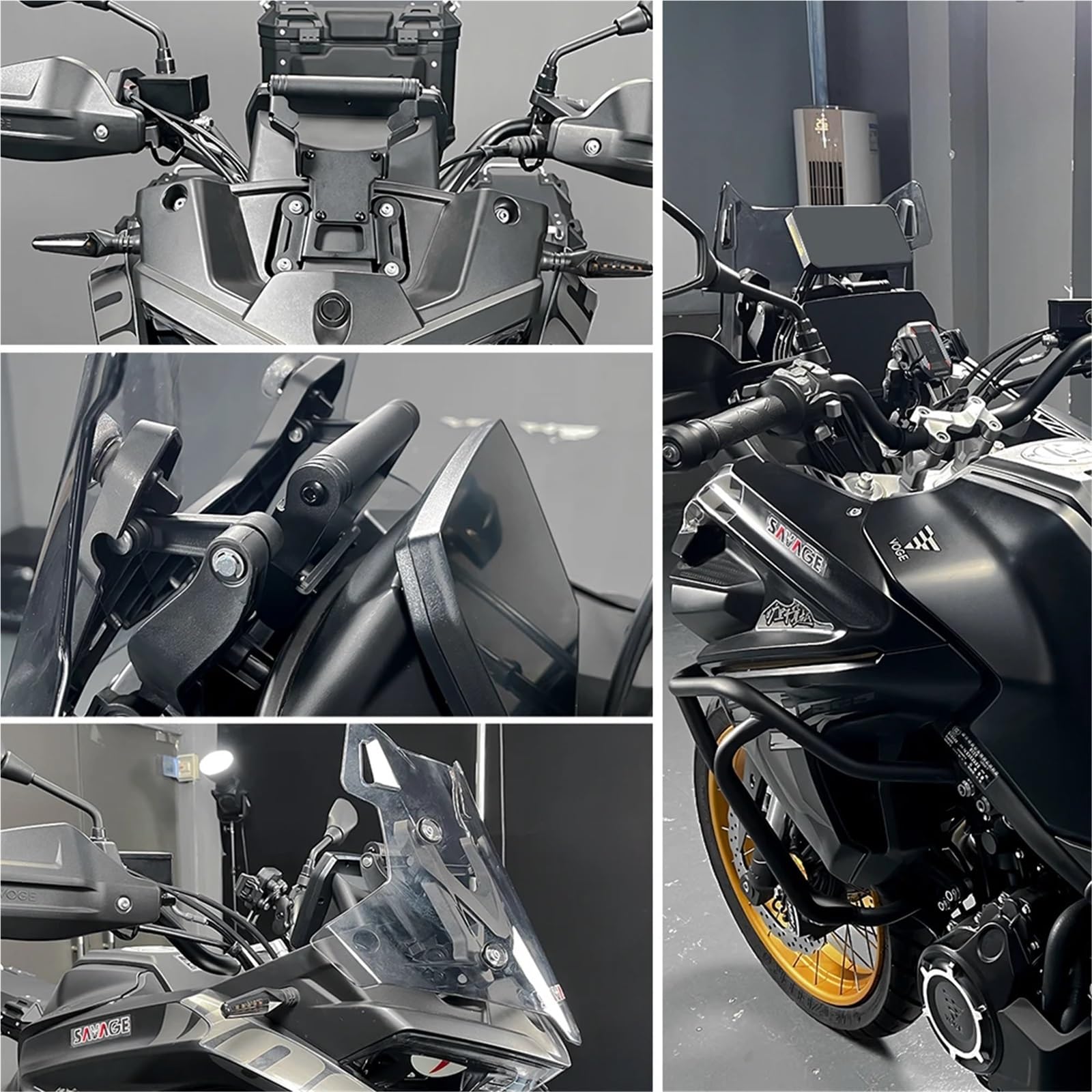 Motocyklowy uchwyt nawigacyjny GPS Do do Voge DS525X 525DSX 2024 2025 Uchwyt do telefonu komórkowego Uchwyt do nawigacji GPS Przedłużenie drążka Uchwyt na telefon(22mm Bar Support)