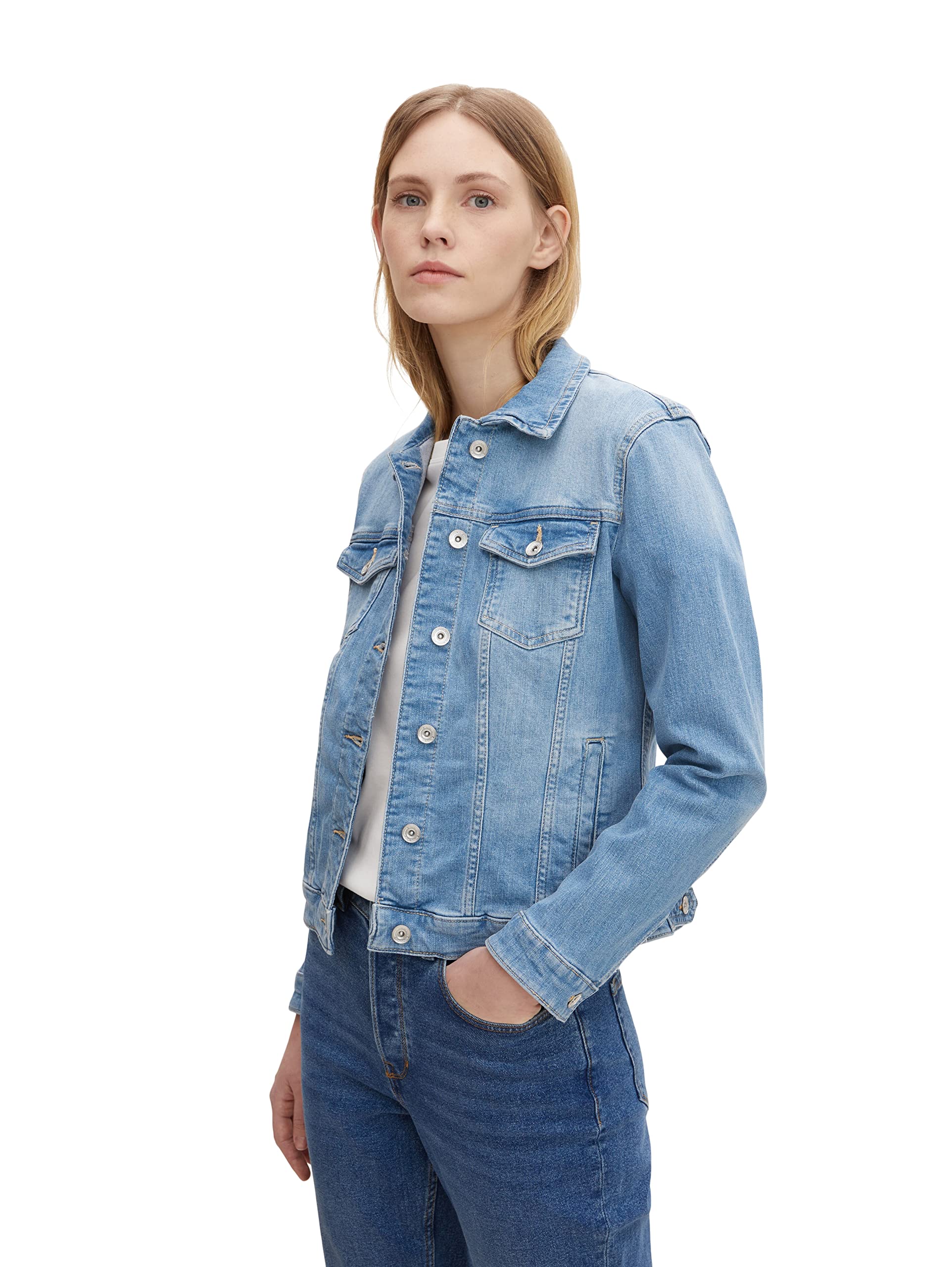 Tom Tailor Mujer Jeansjacke Chaqueta de jean
