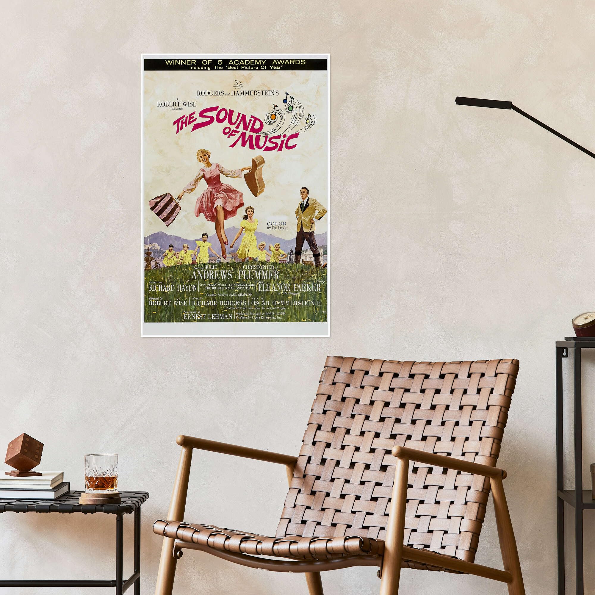 Posterlounge The sound of music (Tutti insieme appassionatamente) Poster | 100 x 150 cm Quadri Decorazione per pareti