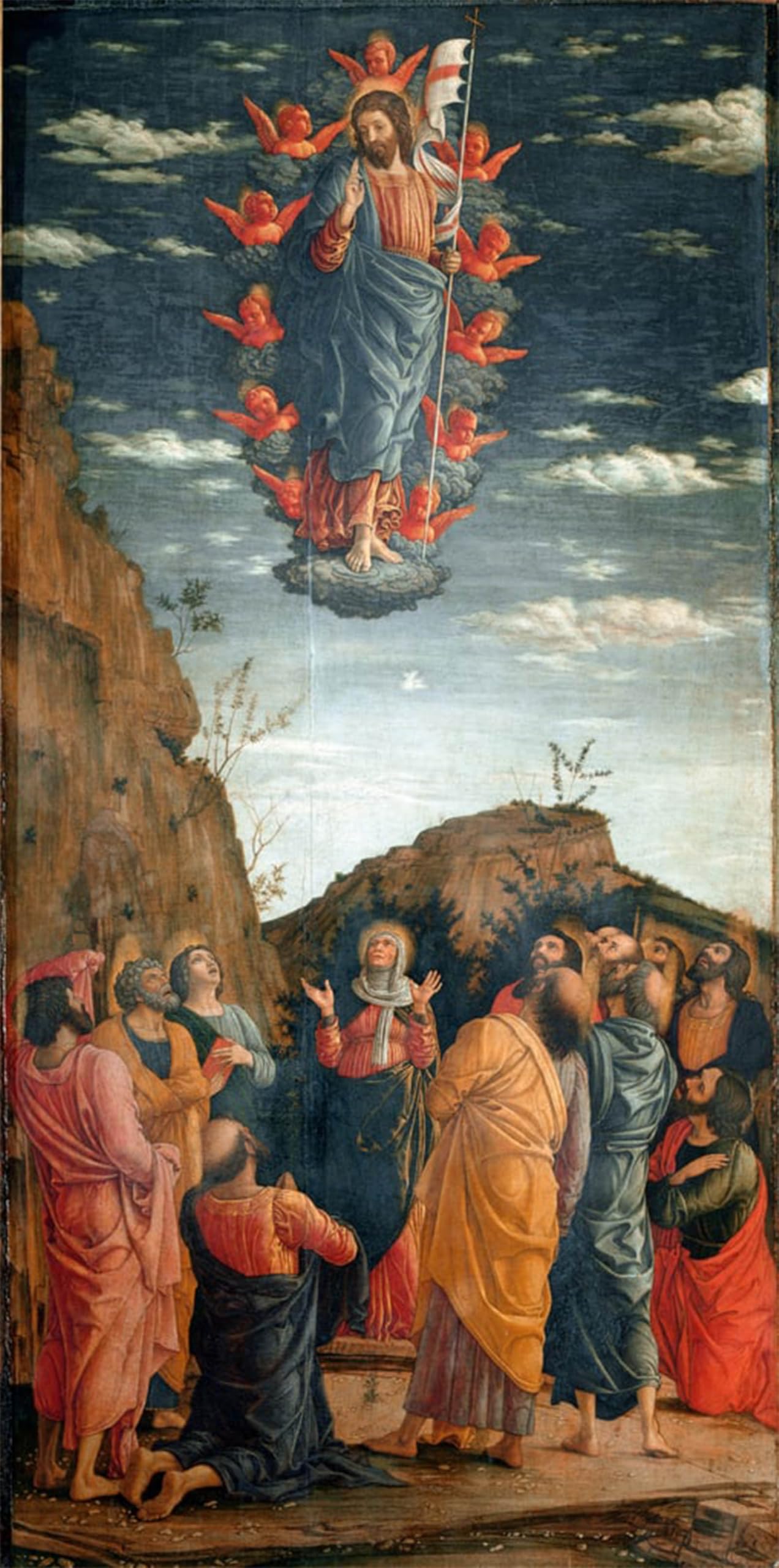 Cuadro en lienzo de Mantegna (60x90cm) para transformar la decoración de tu dormitorio 5