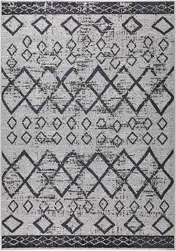 Miniatura 162 de Antep Rugs - Alfombras antideslizantes de 3 x 5 pies (antideslizante) con parte trasera de goma, de estilo antiguo, bohemio, marroquí y con pelo