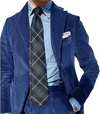 Mens Suit Jacket Mens Suits Classic Fit 2 Piece AMY ZHU Mens Suit