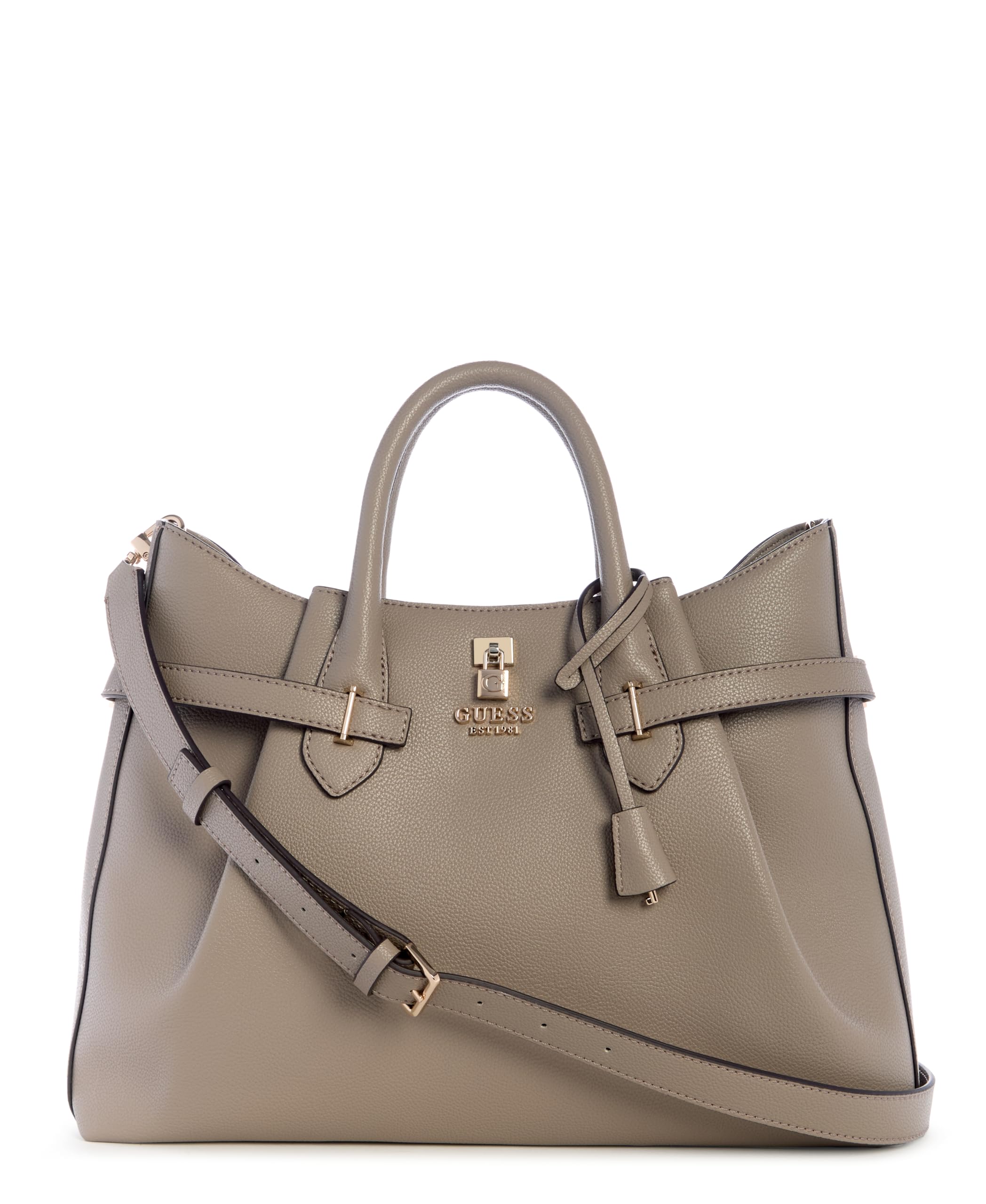 GUESS Yesba Girlfriend Satchel, Colore: tortora scuro., taglia unica