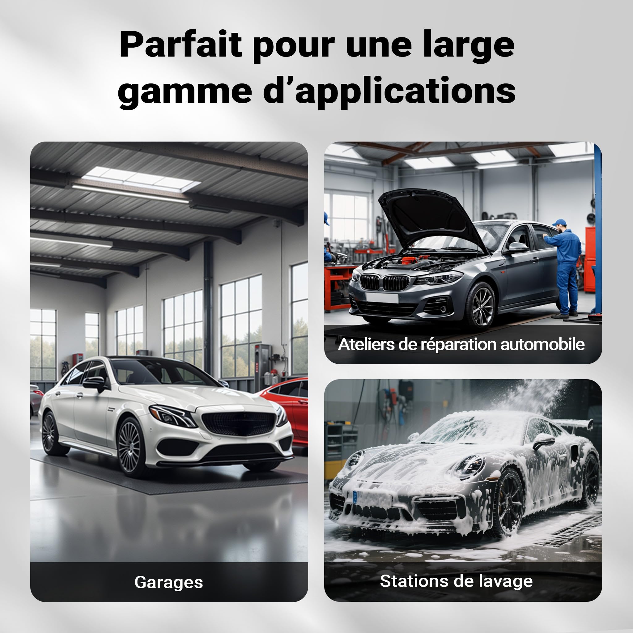 Wiltec 2 rampes d'accès jusqu'à 2 t par Paire, 830 x 262 x 270 mm, pour véhicules, en Acier