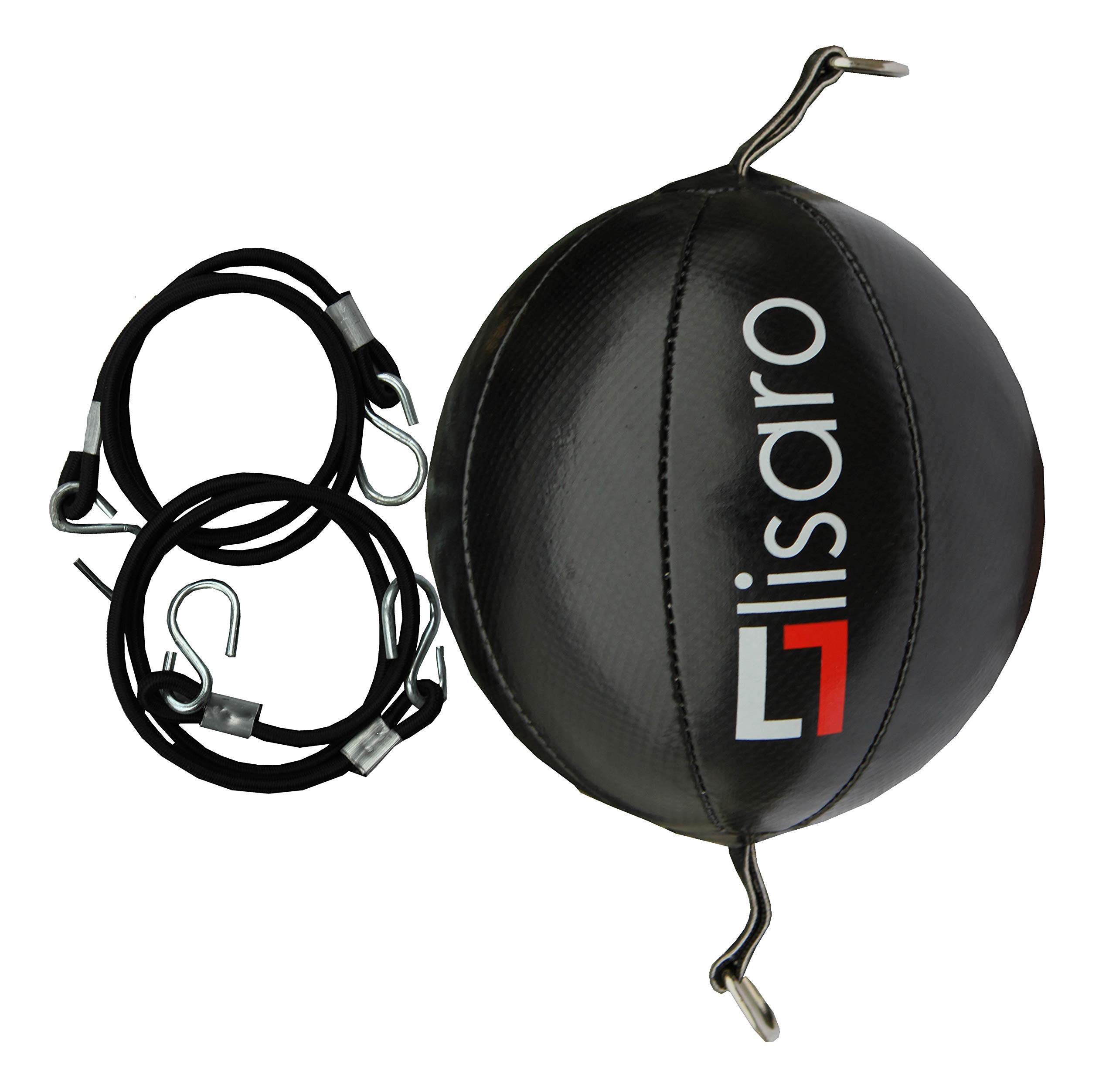 Lisaro Leder Doppelendball/Durchmesser ca. 25cm inkl. 2 elastischen Spanngurten ca. 100cm lang