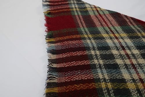 Miniatura 2 de Wander Agio - Bufanda envolvente con diseño a cuadros o triangular para mujer, cálida y larga, de punto, sensación de cachemira, chal para el