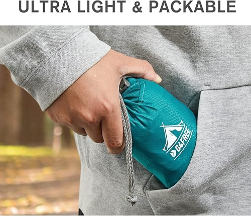 Miniatura 6 de G4Free Mochila de senderismo, resistente al agua, ligera, plegable, para viajes, camping, al aire libre, Azul verdoso, Mochilas Daypack