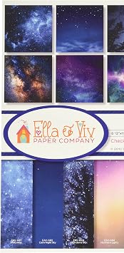 Ella & Viv by Reminisce EAV-793 Galaxy Scrapbook Collection Kit