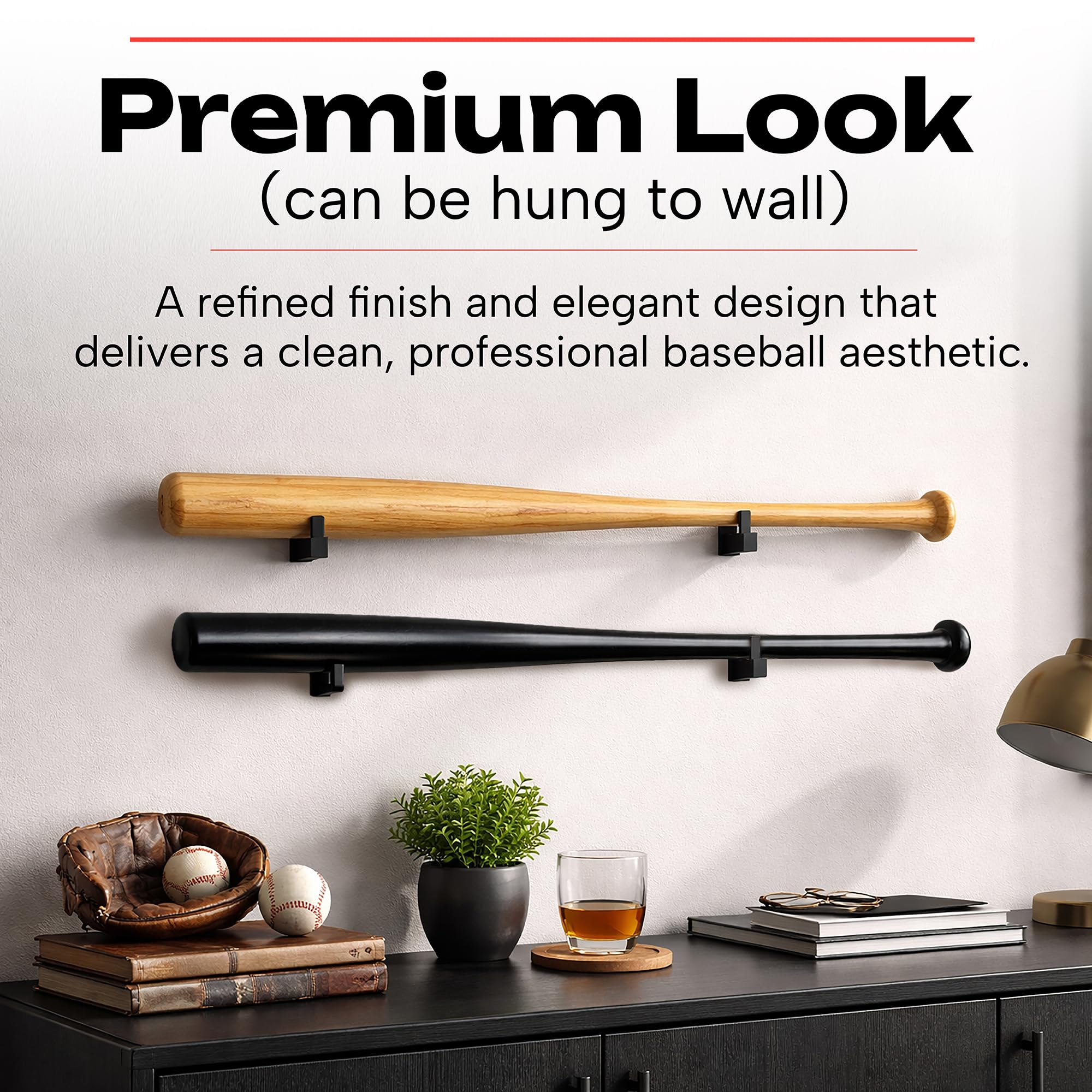 Redfield - Mazza da Baseball in Legno Massiccio Ecologico 30 Pollici (76 cm) - Colore Legno