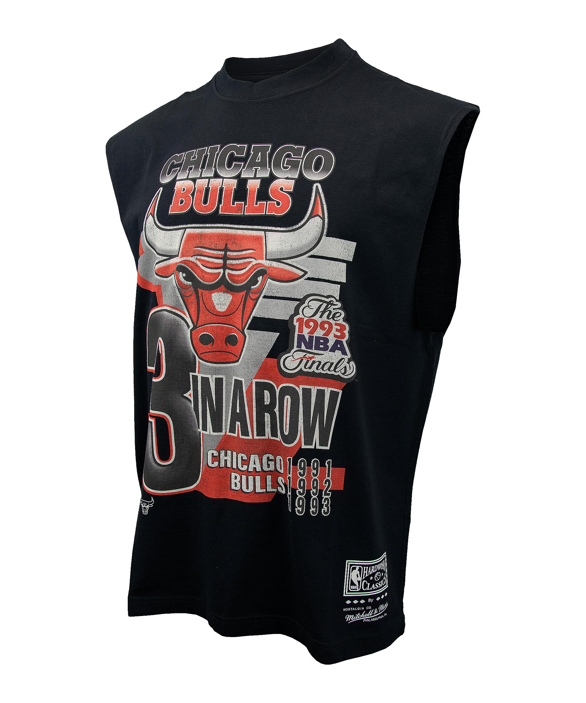 Mitchell & Ness NBA Chicago Bulls 3-Peat Champions Muscle Canottiera nera Finals 1993