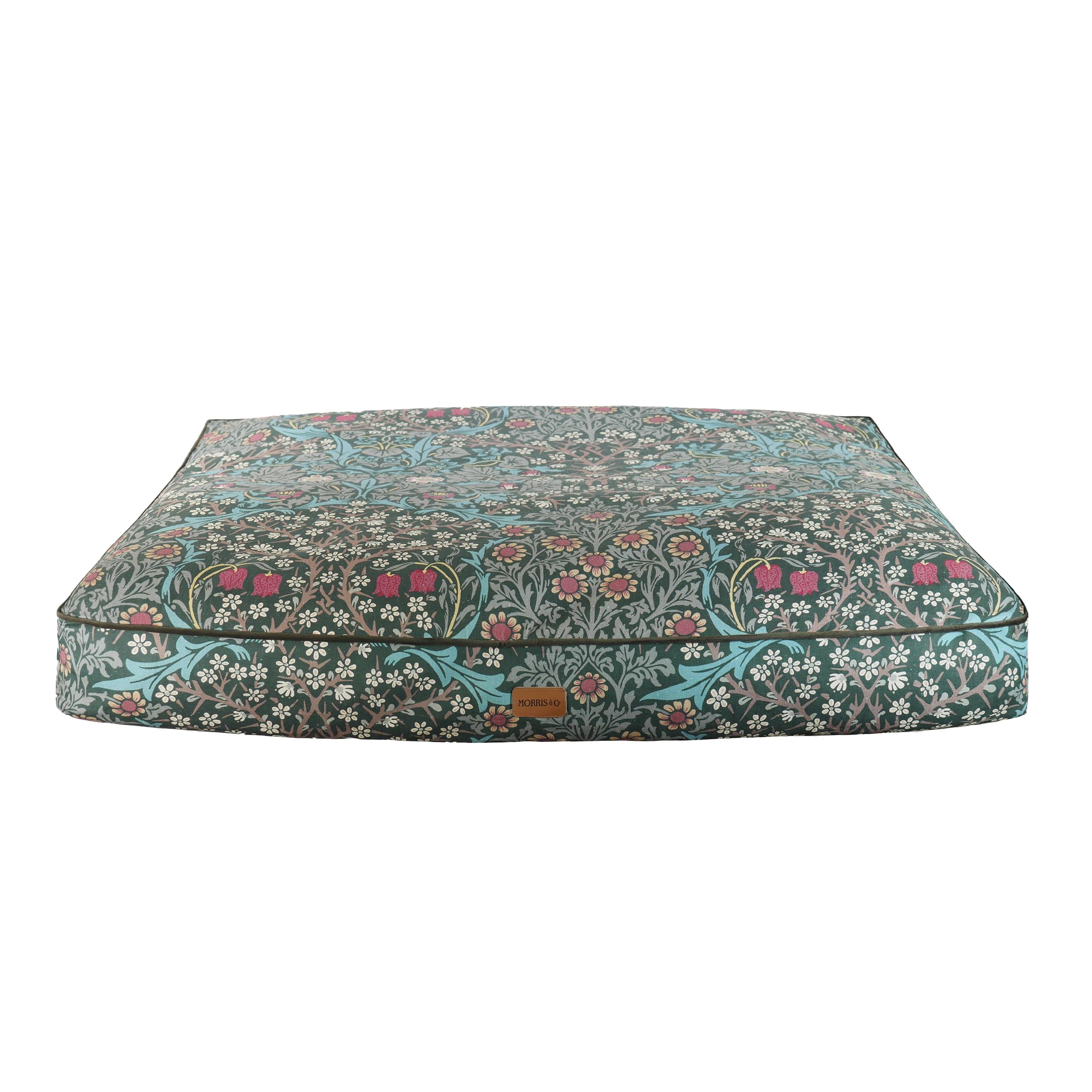 Morris & Co Blackthorn Print Dog Mattress Bed from B&Q