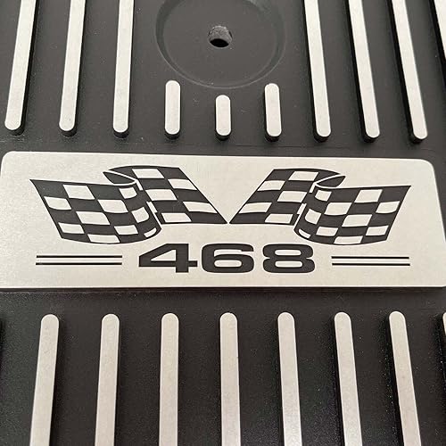 Miniatura 3 de Kit de filtro de aire redondo Big Block Chevy 468-13" - Negro - Ansen USA