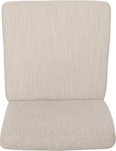 Miniatura 6 de Christopher Knight Home Kuna - Silla de comedor tapizada contemporánea (juego de 2), beige + marrón desgastado