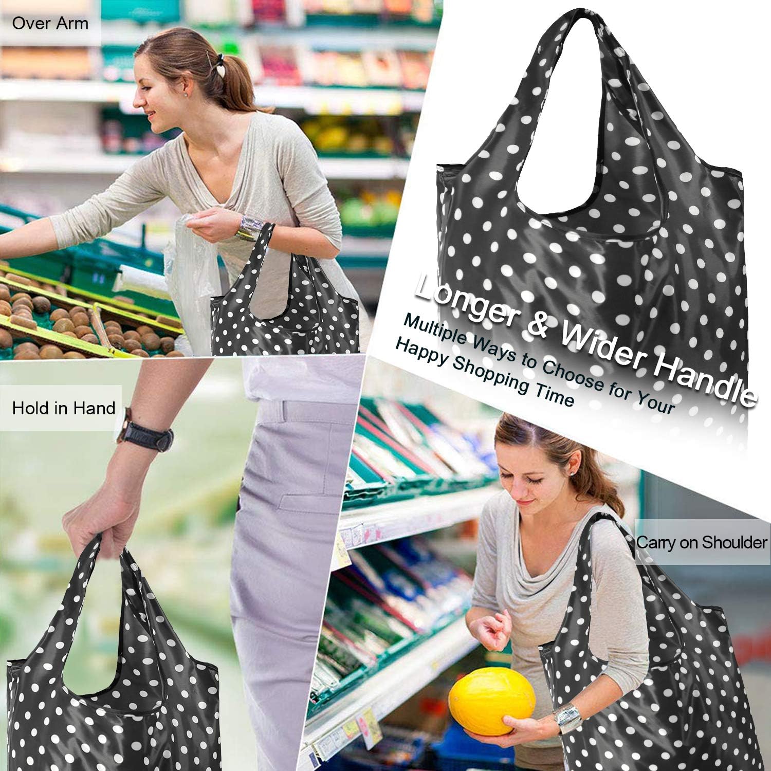 再利用可能な食料品バッグ 10枚パック 50ポンド 折りたたみ式 再利用可能 食料品 ナイロンショッピングバッグ 洗濯機洗い可 防水 Amazon |  再利用可能な食料品バッグ - 50ポンドの折りたたみ式農産物バッグ | 洗濯可能なショッピングトート、衣類、靴、ピクニック用の高 ... BeeGreen 再利用可能食料品バッグ 6パック - 折りたたみ式高耐久ショッピングトートバッグ ジッパーポーチ付き 大容量 (5