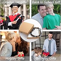 Vista 75 de Sereney Christmas Gifts for Him Son Boys Bonus Dad Father Men Boyfriend Grandson Friend as Triple Protection ID Bracelets Birthday Gifts for 9 10 11