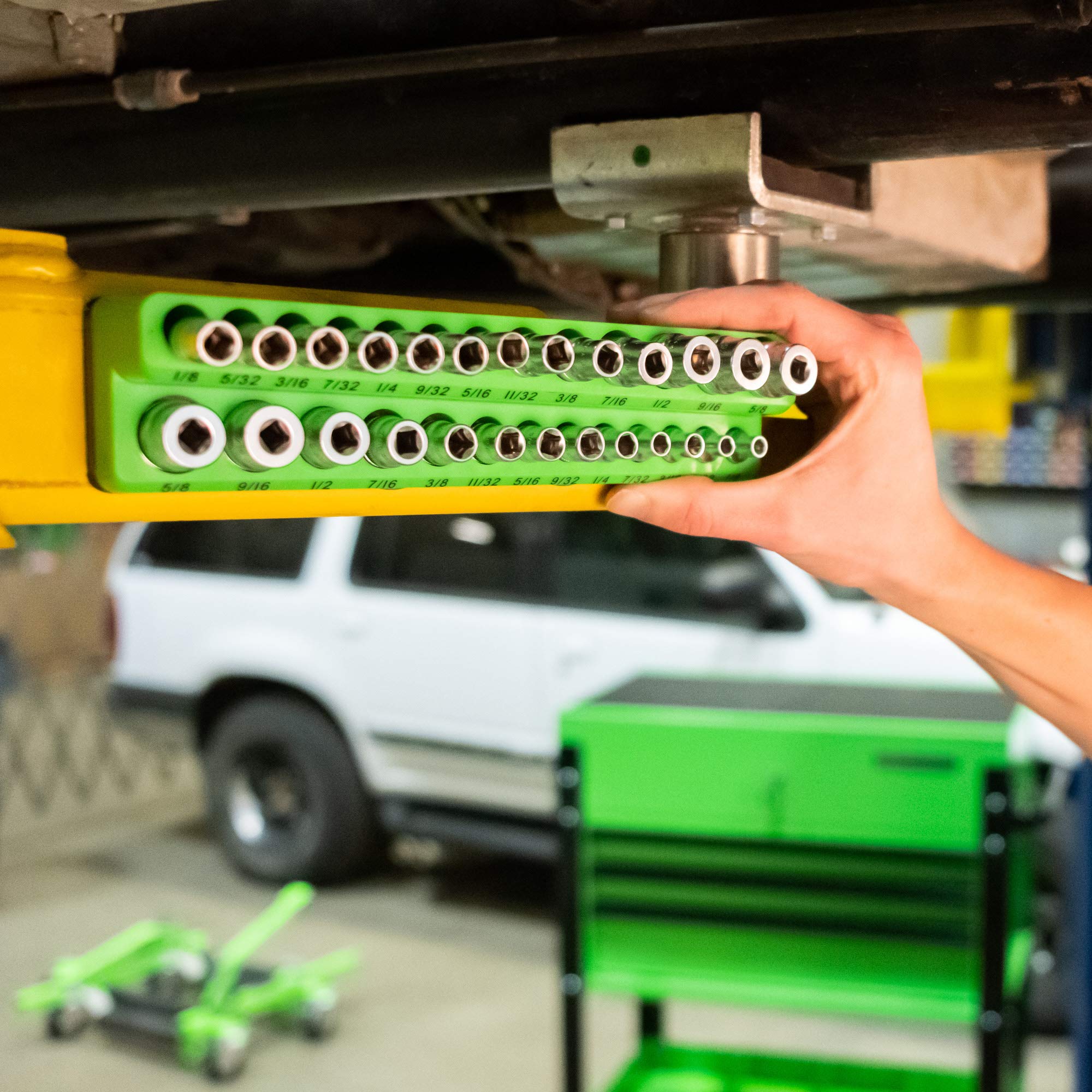 Buy OEMTOOLS 22485 3 Piece SAE Socket Organizers, Socket