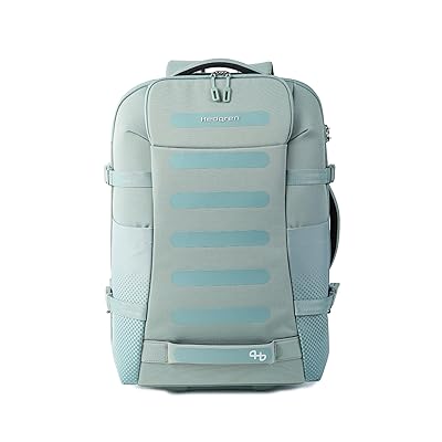 Hedgren Multy Backpack Backpack Bags Grey/Green, Polyester