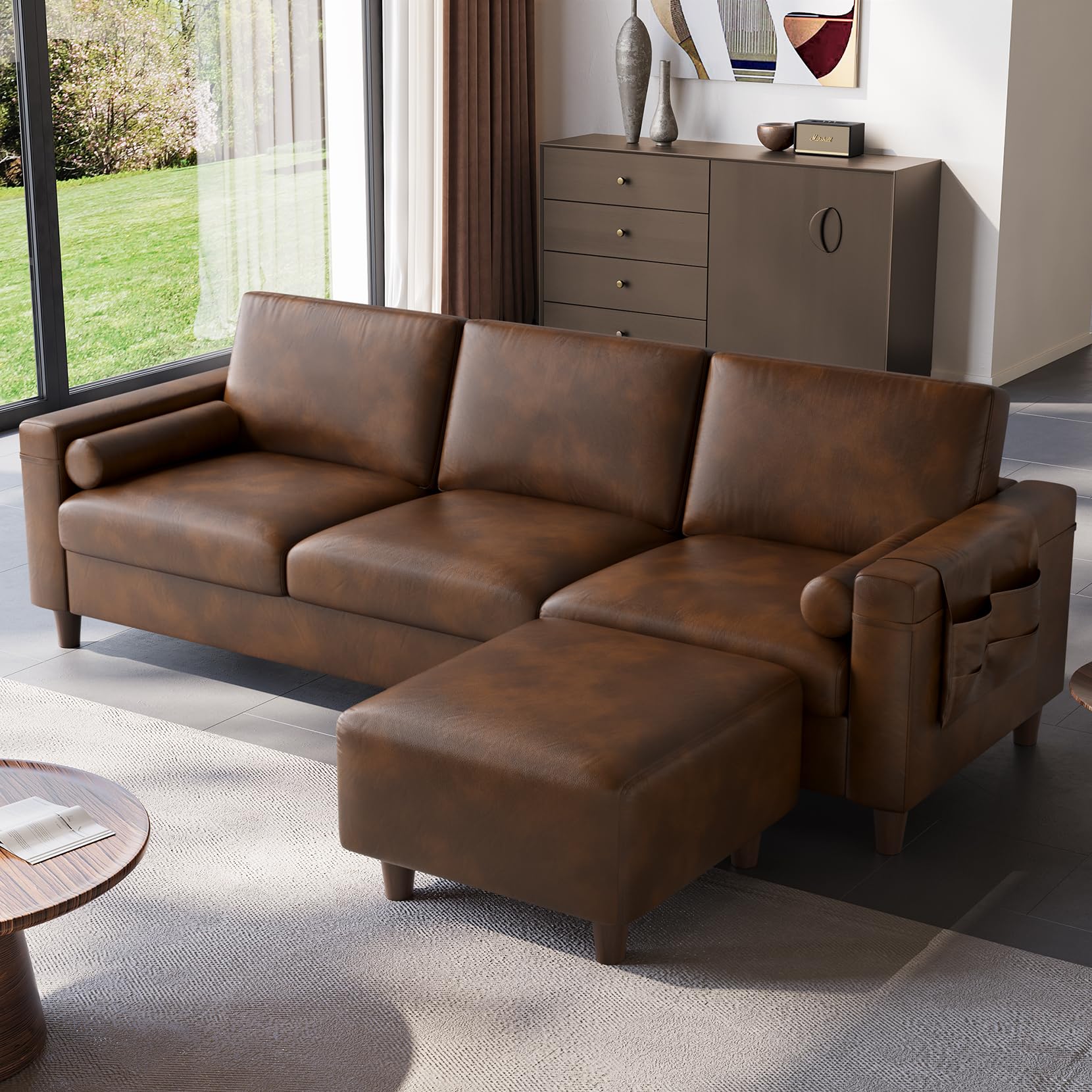 Vesgantti Leather Sectional
