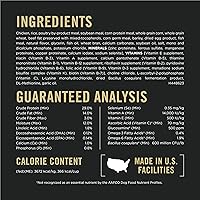 Vista 4 de Purina Pro Plan Alimento para perros mayores con probióticos para perros, mezcla triturada de pollo y arroz, bolsa de 6 libras