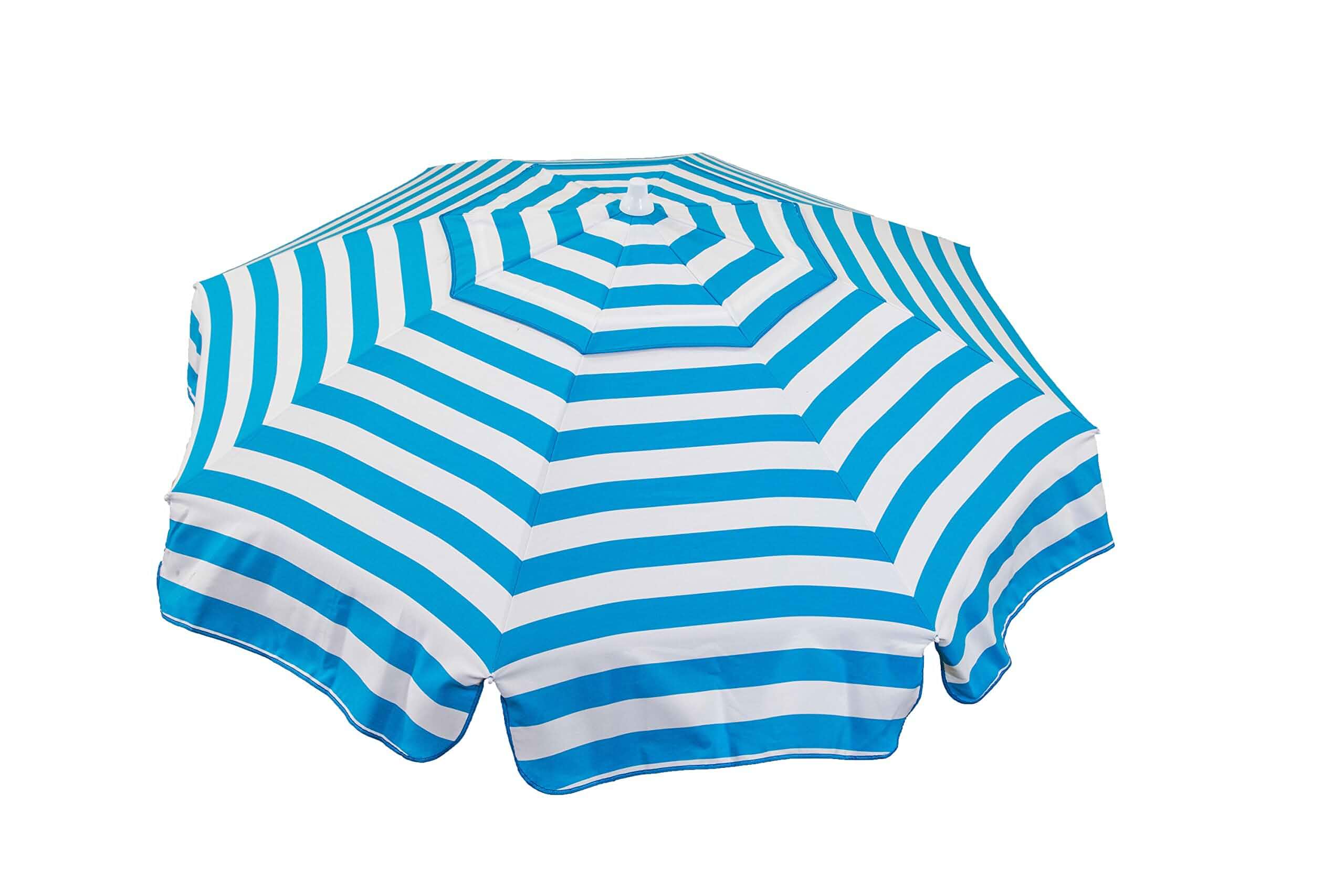 Heininger DestinationGear 6' Acrylic Striped Pole Umbrella Striped