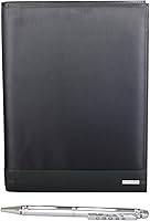 Vista 1 de Cross Carpeta de nailon y cuero genuino para portafolio, organizador de documentos tamaño A4 y tarjetero de presentación/soporte para bolígrafo