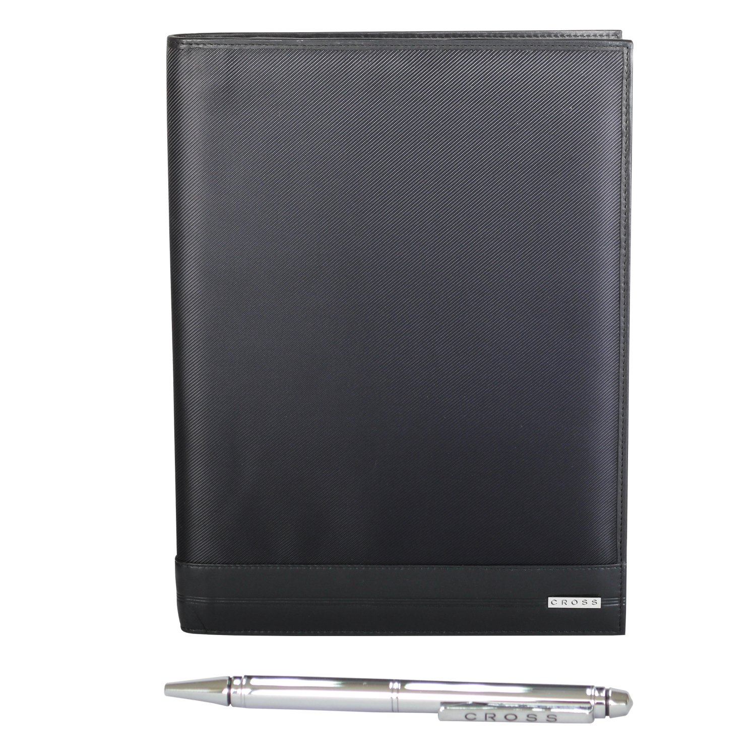 Cross® Men's 100% Genuine Leather Padfolio with CROSS Agenda Pen