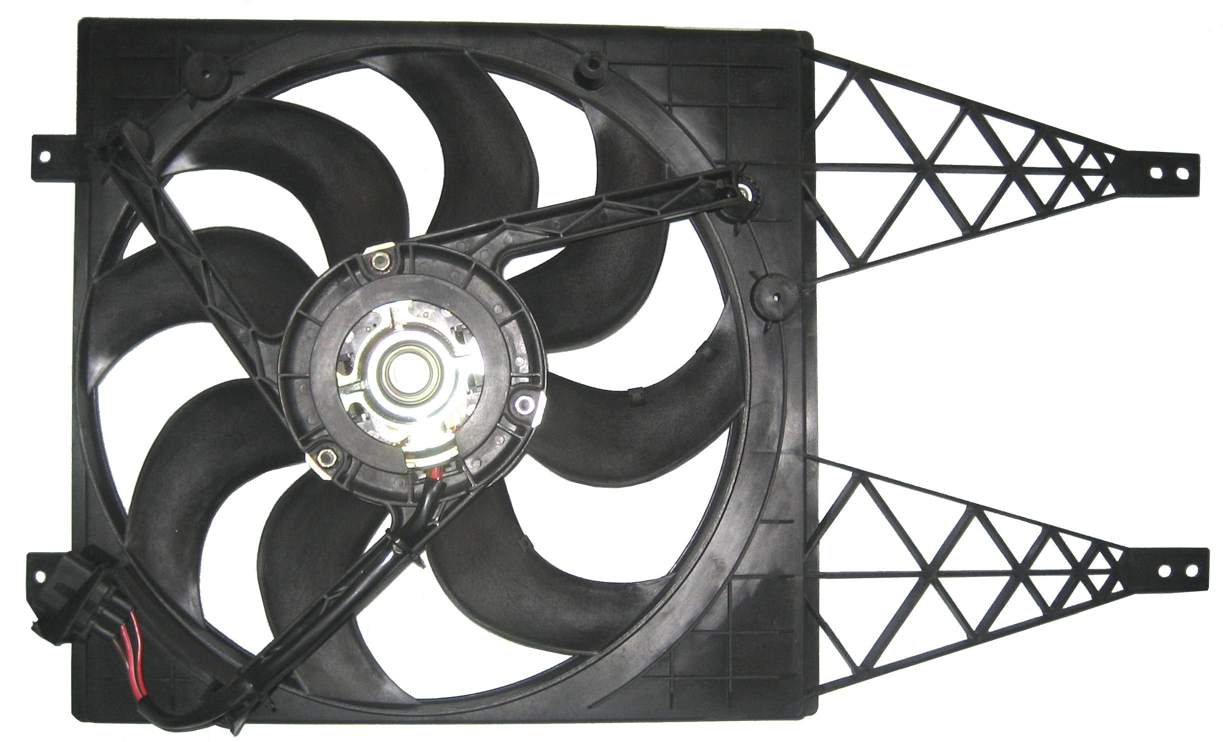 NRF 47374 Ventilateur de radiateur avec cadre du ventilateur de radiateur (encadrement)