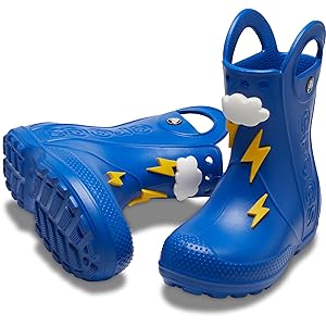 【NONCODE】Roton Crocs Rain Boots Kids' Handle It Rain Boot - Crocs