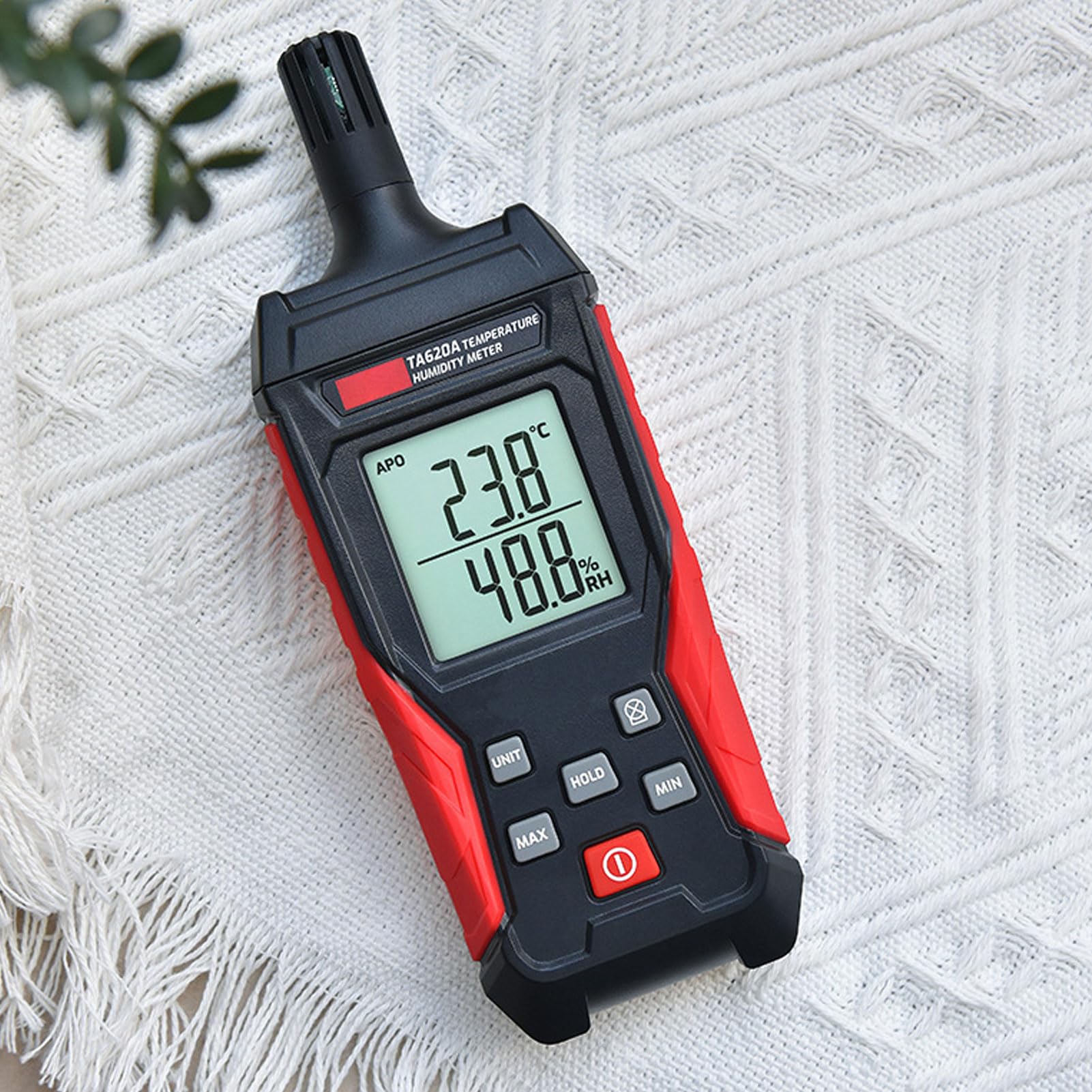 TA620a Hygrometer Humidity Meter - Handheld Thermometer Hygrometer with Ambient, Dew Point, High Precision Wet Bulb Measurement Digital Temperature Humidity Meter