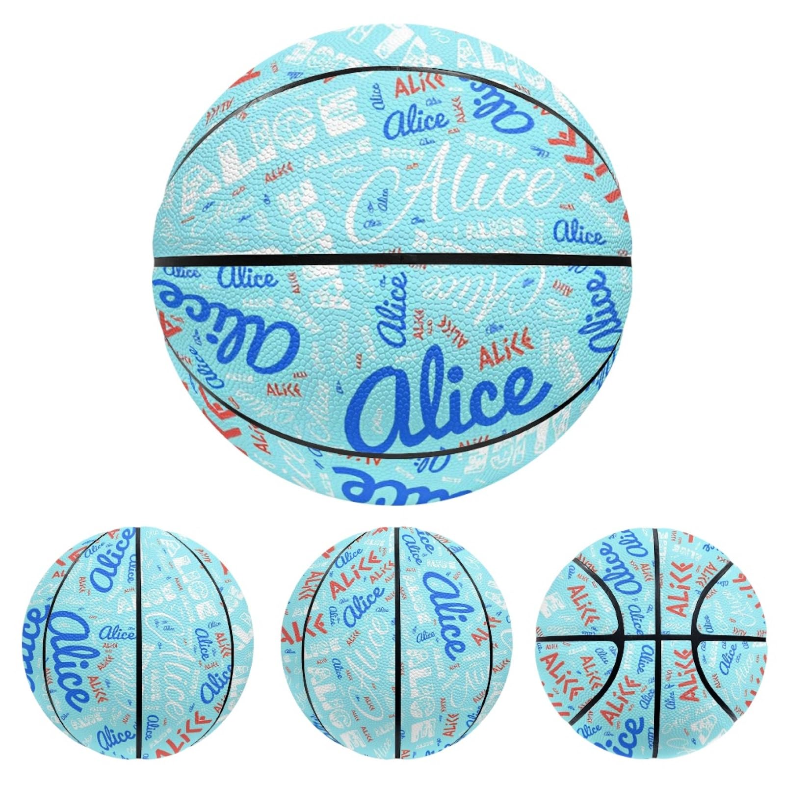 Ballons de Basket Personnalisés avec des Noms, Taille 7/ Taille 5, Cadeaux d'anniversaire Personnalisés, Cadeaux D'équipe, Cadeaux de Noël, Cadeaux pour Les Amateurs de Basket-Ball