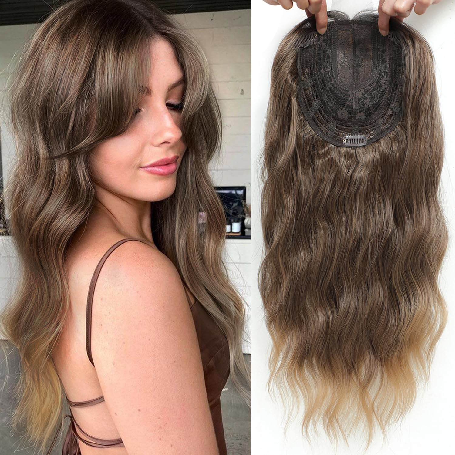 VEGALILY 20inch Hair Topper