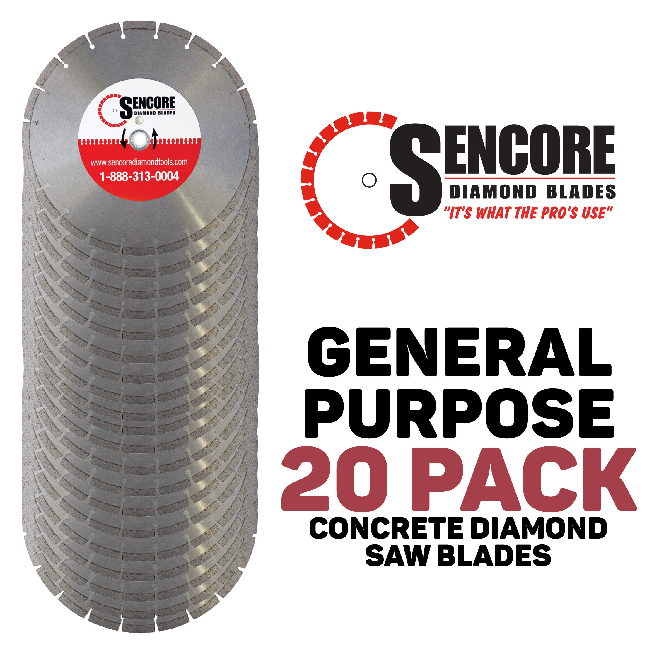 SencorePremium 14 inch Diamond Blade 20-Pack