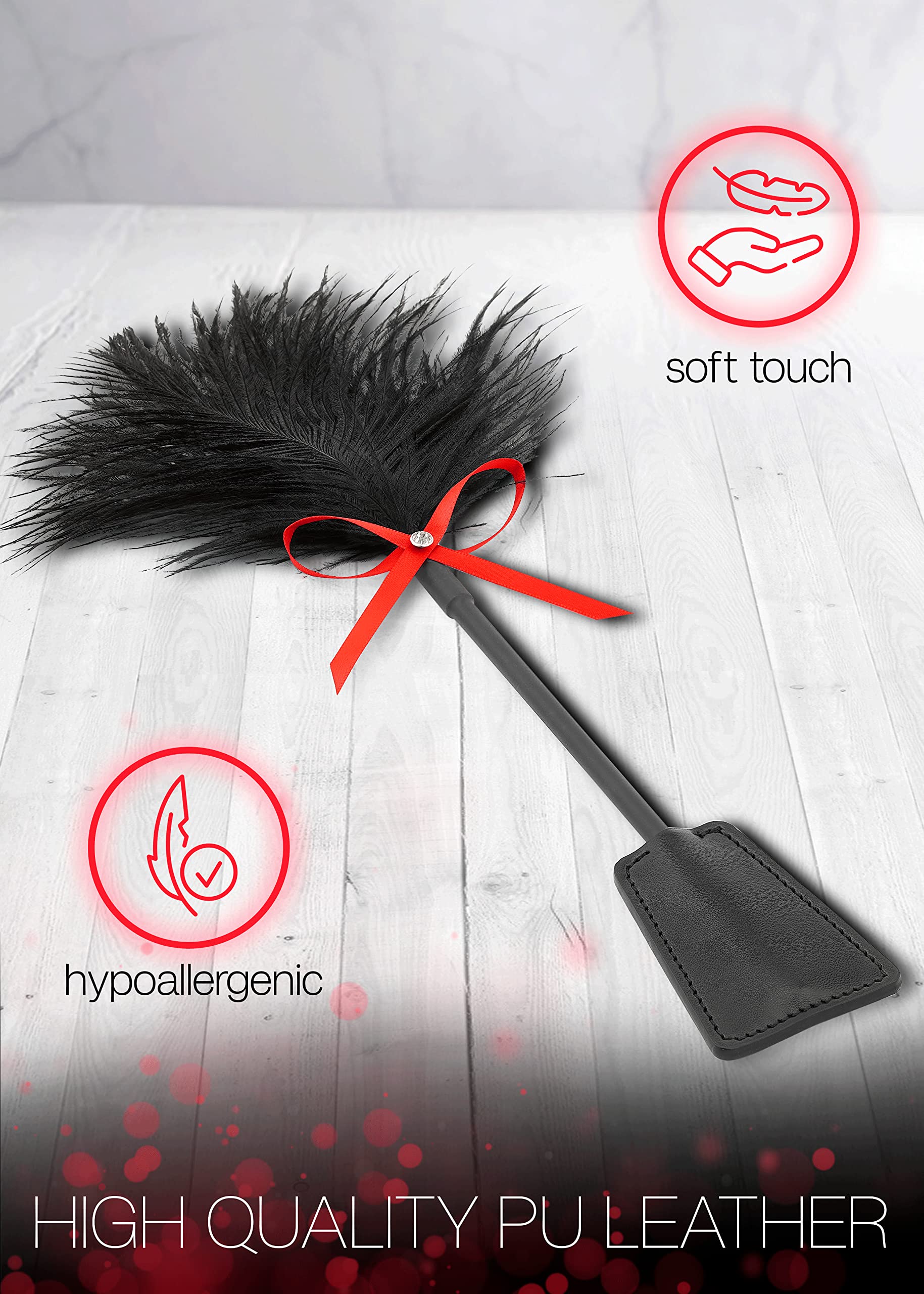 Hodegard Feather Satin Eye Mask Silk Mask Satin Eye Mask Adult French Crop