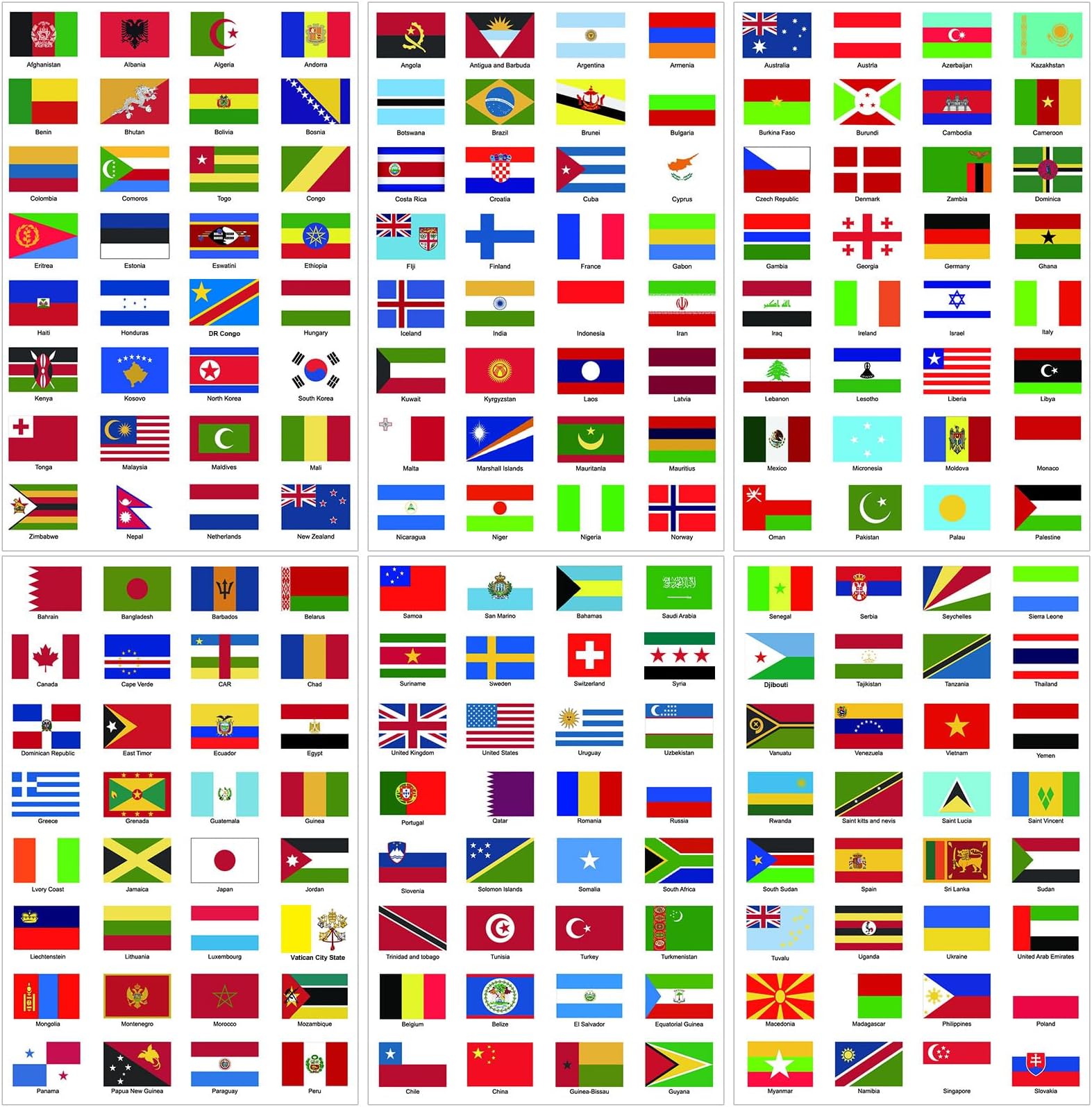 Spakon 960-piece Multicolor Flag Sticker (192 Styles) for School, Diary, Scrapbook, Planner - Paper, Waterproof, Self-Adhesive, Irregular, Indoor, Single Use