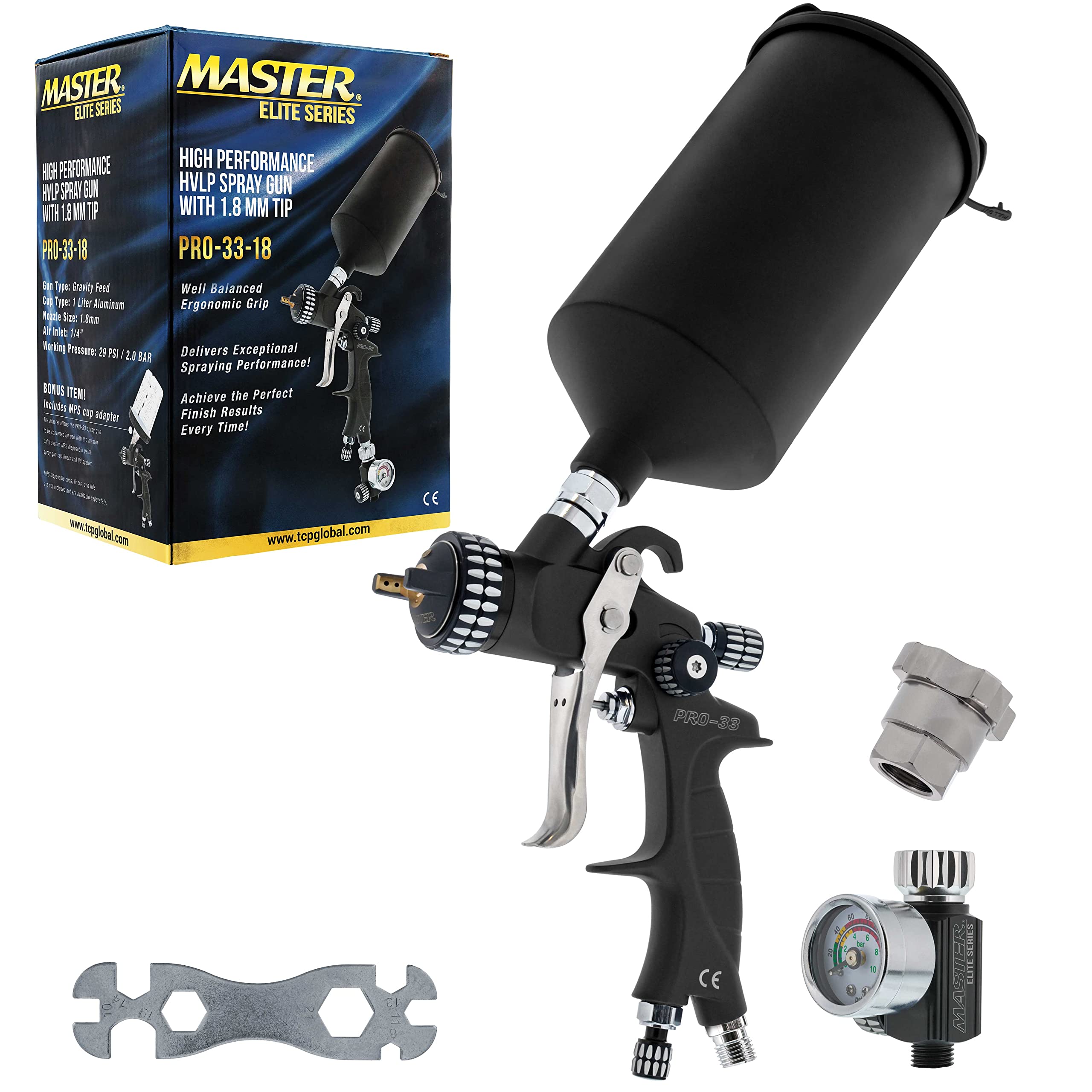 Master Elite PRO-33 HVLP Spray Gun