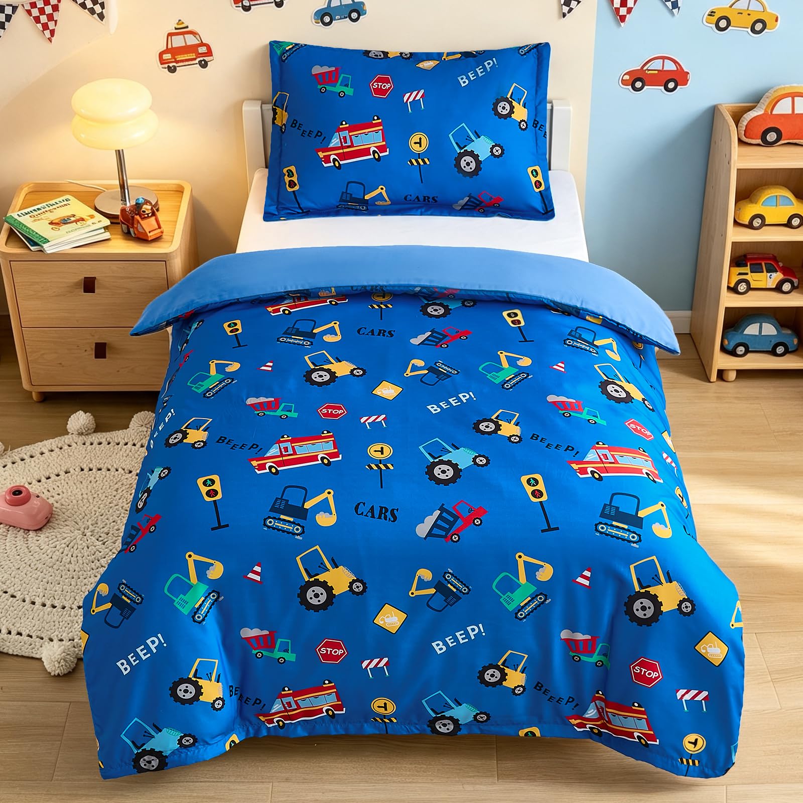 WONGS BEDDING Single Duvet Cover Set Microfibre Toddler Bedding Set — image 1
