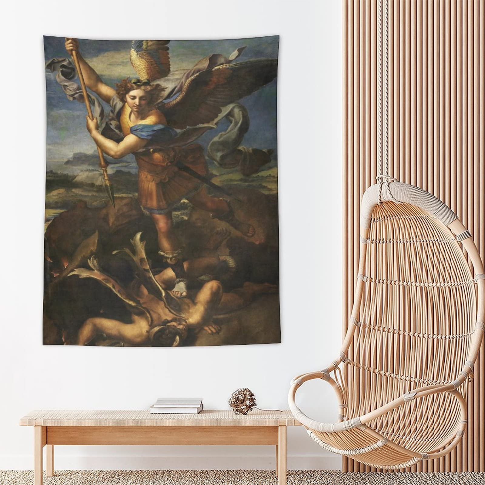 Amazon.co.jp: Raphaelラファエロ・サンティ 「天使の降魔」 アート